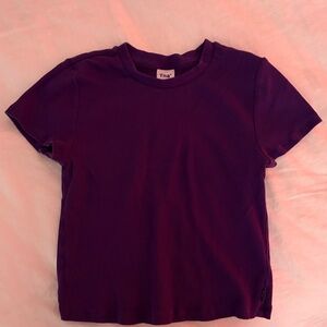 TNA Kids Short Sleeve Tee in Deep Purple